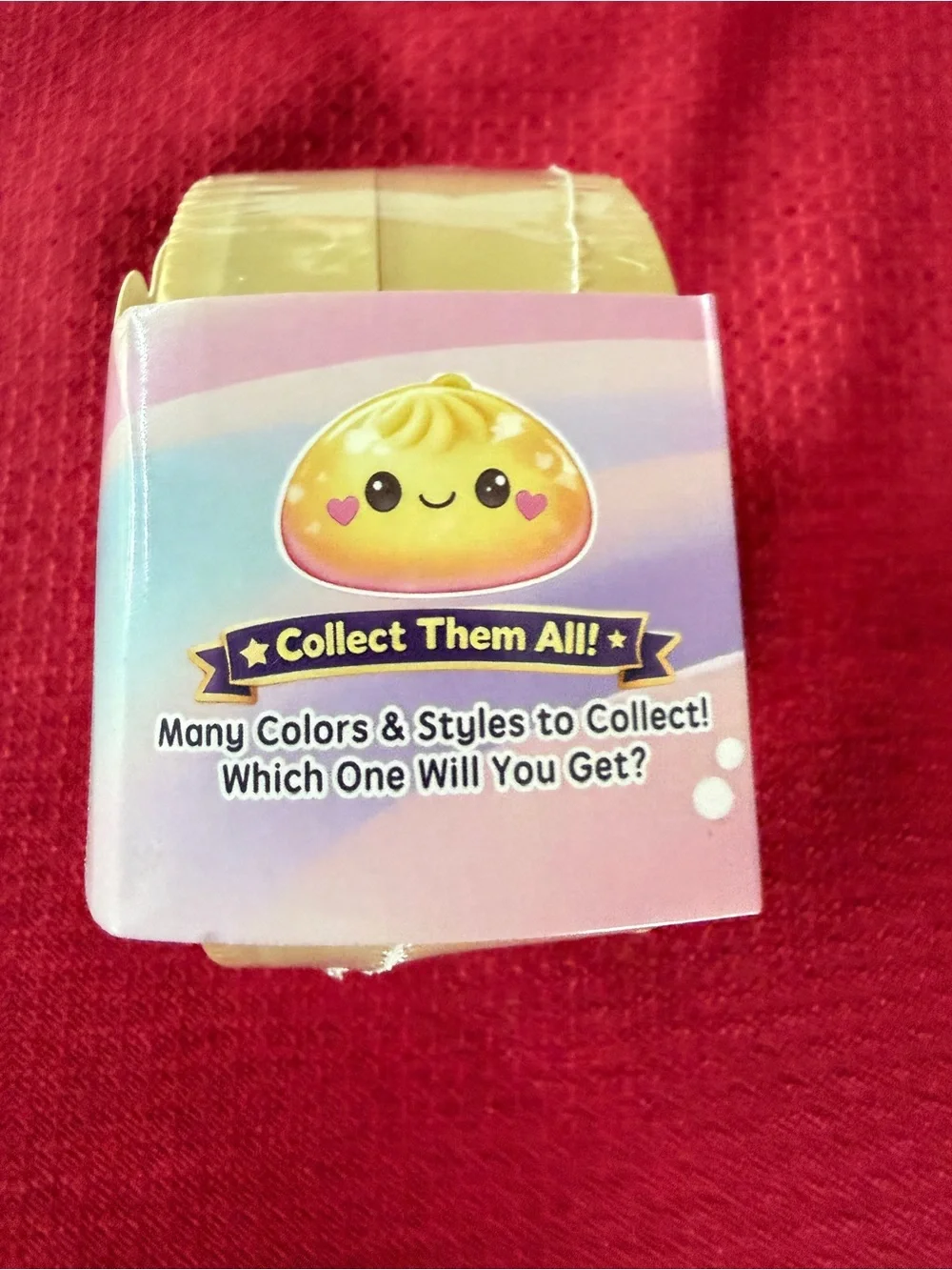 New & Sealed Squishy Bun Glitter Mystery Viral Dumpling 4